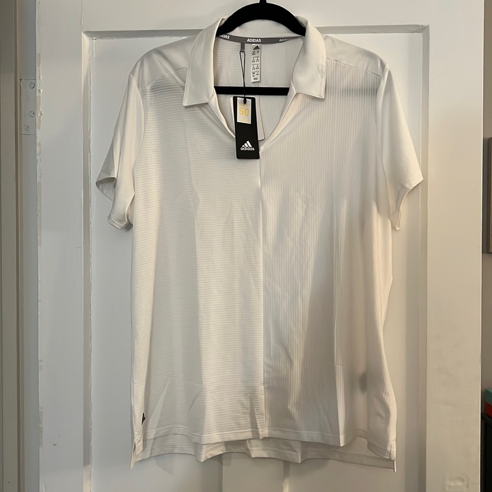 NWT • Adidas golf polo